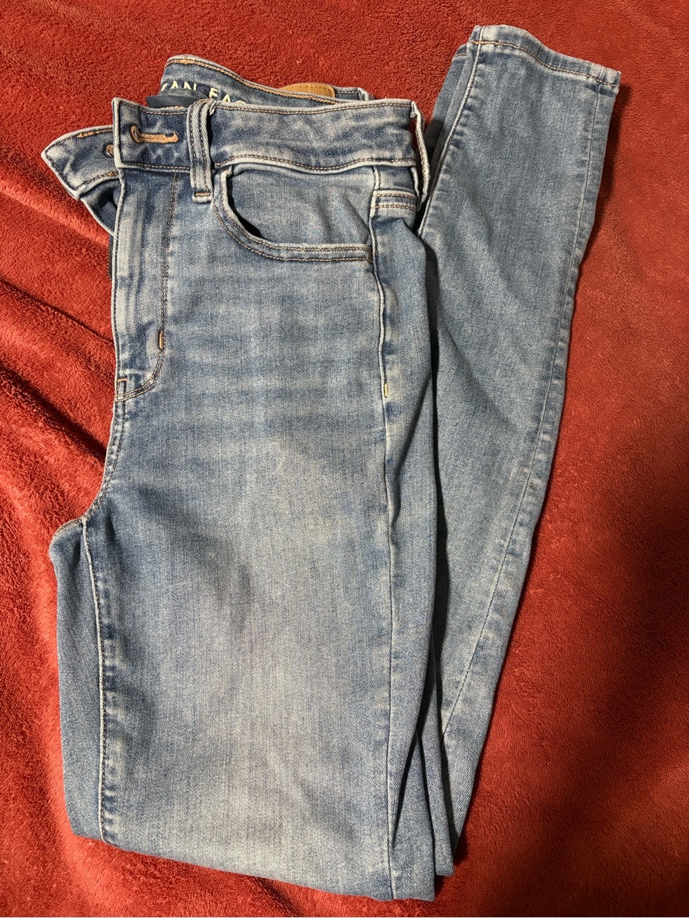 American Eagle Outfitters Light Blue Skinny Jeans